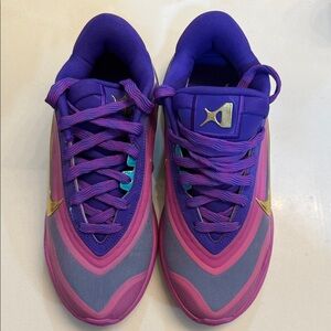 Purple and Pink A’Ja Wilson Basketball Shoes
